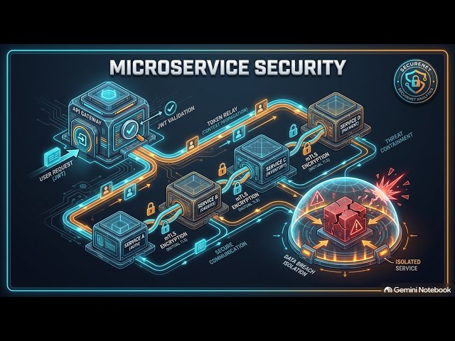 Master Microservice Security: JWT Validation, Context Propagation & Zero-Trust Breach Isolation