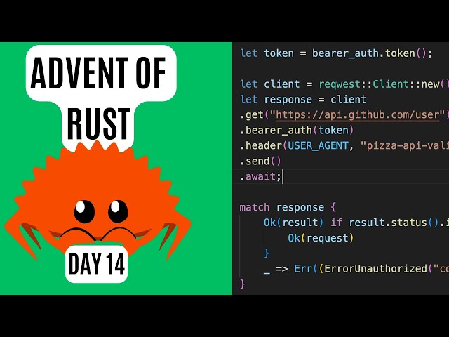 Advent of Rust - DAY14 - Authentication Part 6