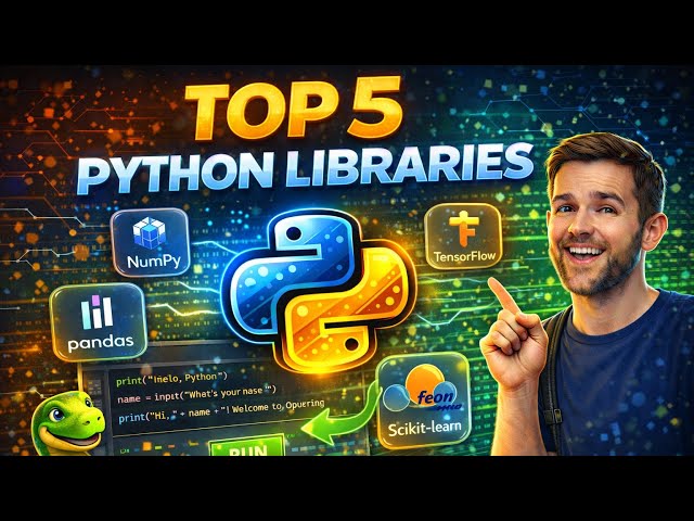 Top 5 Python Libraries Every Beginner Must Know (2026 Guide)