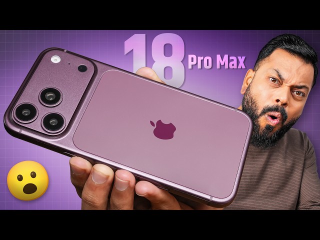 iPhone 18 Pro Max ची पहिली झलक [Dummy]– काय कलर आहे? 🔥