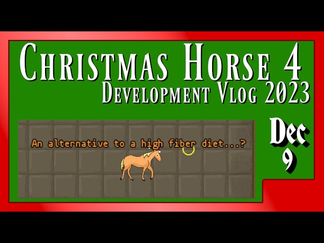 On the Fifth day of Christmas Horse my true love gave to me: an easy puzzle (and refactoring)