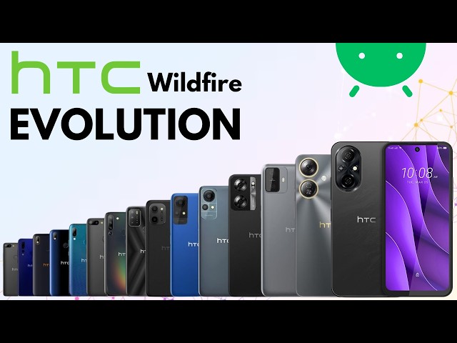 HTC Wildfire Series Evolution | History Of HTC
