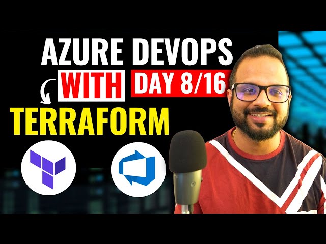 Day-8/16 Azure DevOps Terraform Pipeline | Azure DevOps Zero to Hero Full Course | CICD Pipeline
