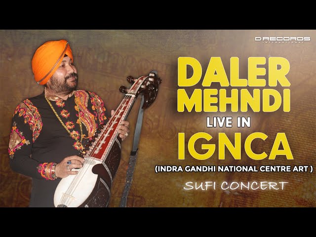 Daler Mehndi LIVE at IGNCA | An Unforgettable Sufi Musical Night !