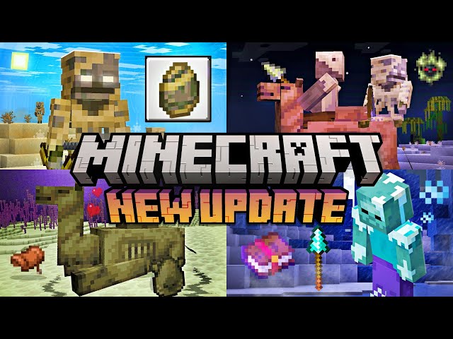 20+ New Things Added to Minecraft 1.22 (Mounts of Mayhem Update)