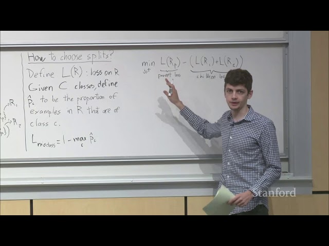 Lecture 9 - Decision Trees and Ensemble Methods | Stanford CS229: Machine Learning (Autumn 2018)