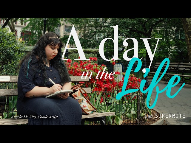 A Day in the Life with Supernote: Angela De Vito, Comic Artist