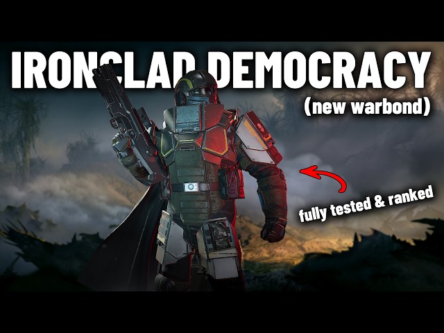 Helldivers 2 – I Tested & Ranked EVERYTHING in the New "S-TIER" Ironclad Democracy Warbond
