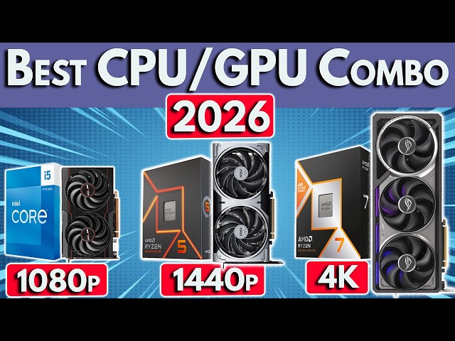 🛑STOP🛑 Buying Bad Combos! Best CPU and GPU Combo 2026