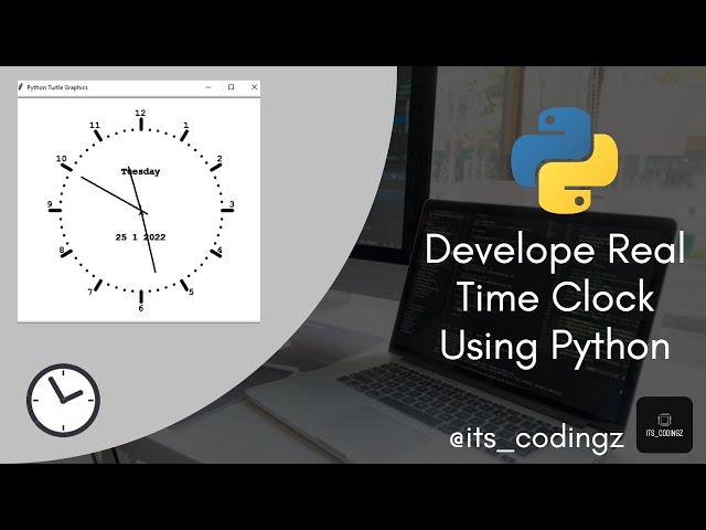 How to Create Analog Clock in Python