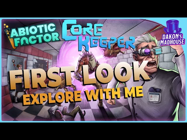 First Look at Abiotic Factor Cross-Over | Core Keeper 1.1