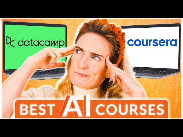The BEST DataCamp and Coursera AI Courses