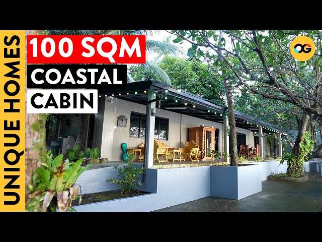 Experience A 100 sqm Coastal Concrete Vacation Cabin on the Coast in Quezon