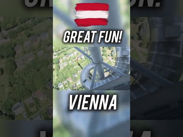 Danube Tower - Vienna #vienna #danube #austria #city #skylines #slide