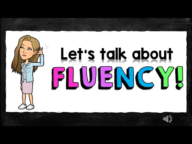 Reading Fluency!