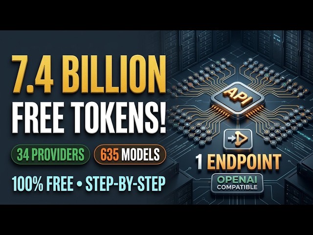 7.4 Billion Tokens: Route 635 Free AI Models Natively via One Endpoint!