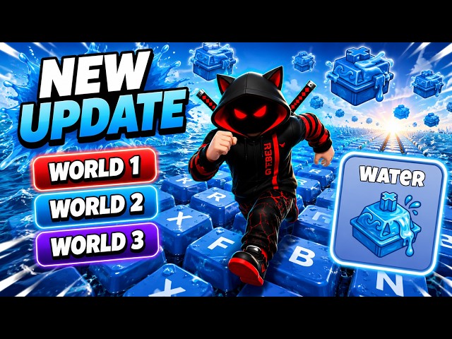 New WATER Sound 😱 +1 speed keyboard escape | Roblox