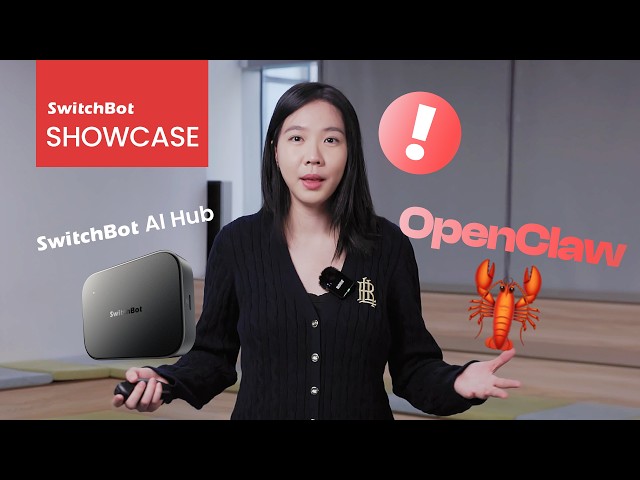 SwitchBot AI Hub Showcase - Meet the AI Hub with OpenClaw