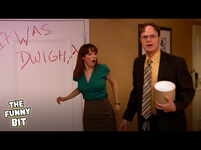 Office Pranks To Blame on Dwight! | The Office | The Funny Bit