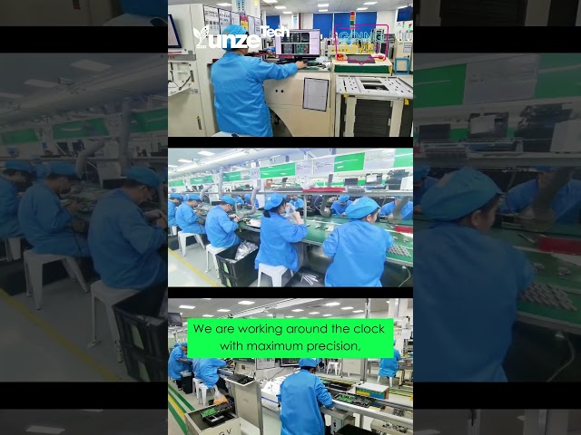 YUNZE SMT Factory Tour: Advanced Production Lines in Full Swing