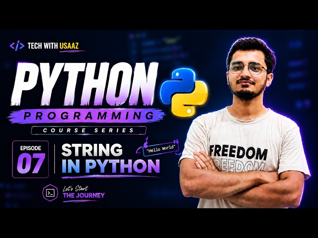 Python Strings Made Easy 🔥 | Indexing & String Methods Explained