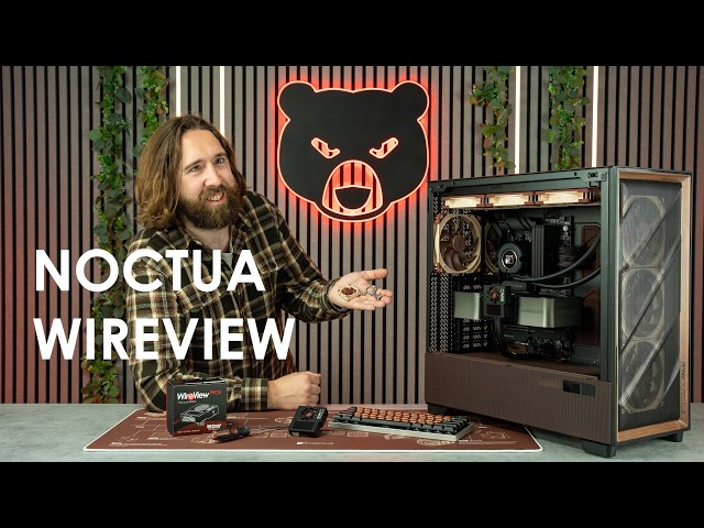 Thermal Grizzly WireView Pro II X Noctua PC Build