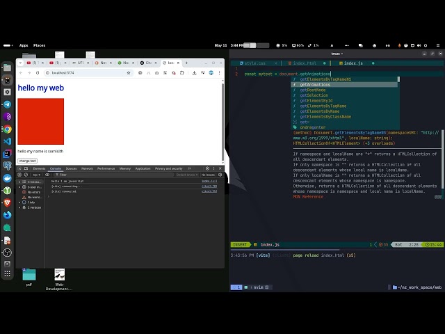 HTML CSS JS  - Level 0 - Basic Interact : lang khmer | kh