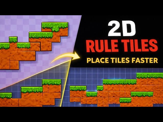 How to use Rule Tiles in Unity (2D Platformer Tutorial)