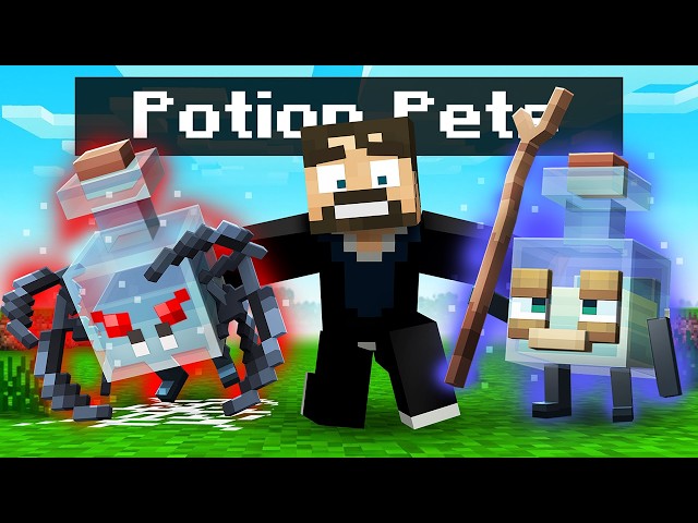 Levelling Up POTION PETS in Minecraft