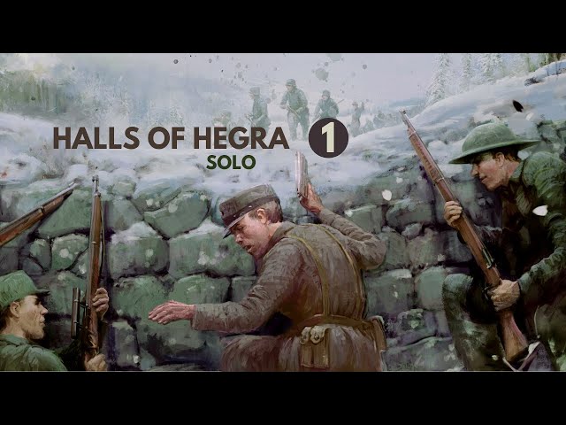 Halls of Hegra | PART 1 | Board Game Tutorial and Playthrough