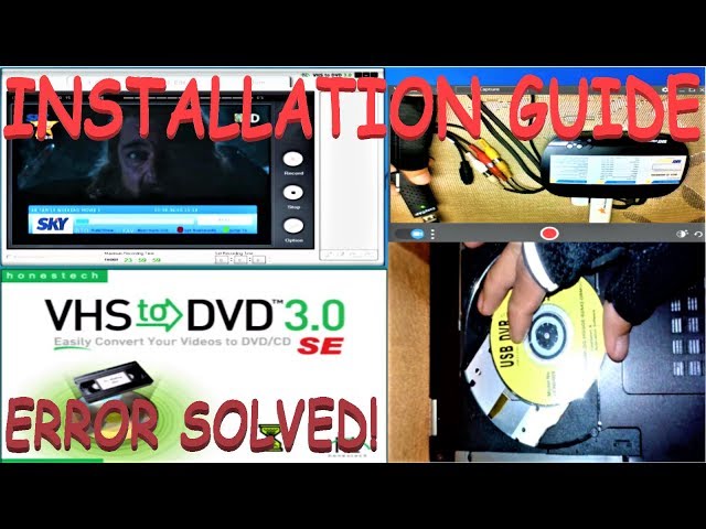 HOW TO INSTALL EASYCAP, TV BOX TO PC AND DVD SOFTWARE INSTALLATION ?