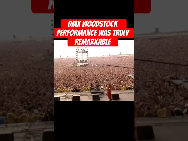 Dmx the goat #rip #dmx #rapper #live #woodstock #hiphop #goat #legendary #omg #wtf #best #rap #music