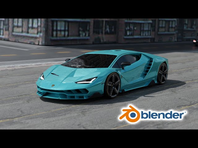Blender 3D car Animation Showcase 🚗