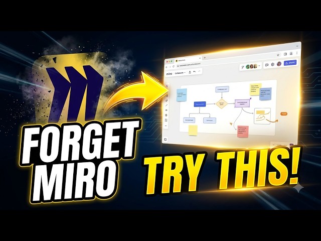 I Ditched Miro for This Free Whiteboard (No Login, Browser Only)