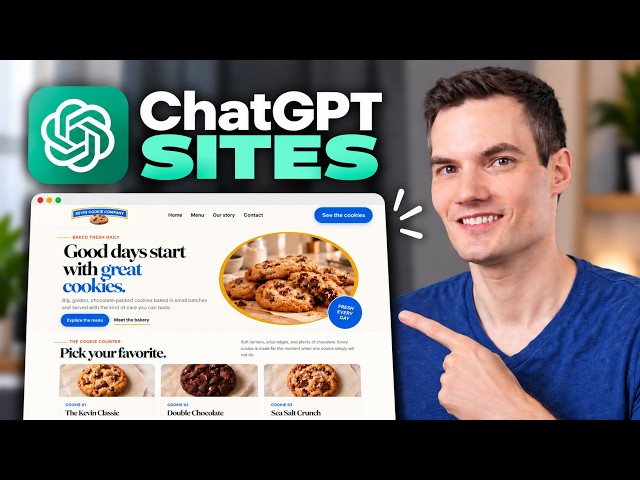 ChatGPT Sites Tutorial: How to Build a Website