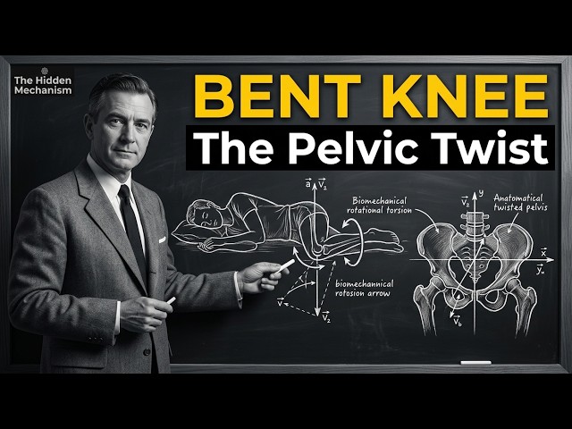 How sleeping with a bent knee Silently Twists Pelvic Alignment