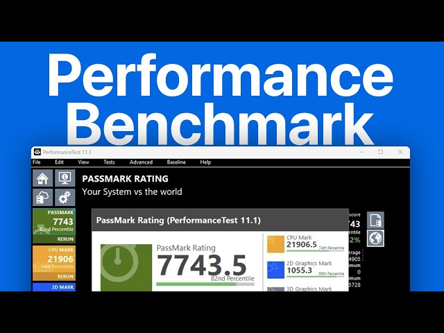How To Run Computer Performance Benchmark Test On Windows 11 - Full Guide
