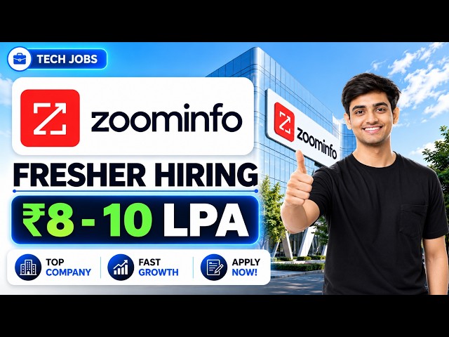 🔥ZoomInfo Off-Campus Hiring | Salesforce Platform Engineer + Clerx Python Developer