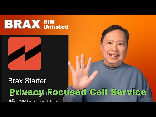 Hot off the Press! BraxSIM Unlisted Cell Service for the Privacy Minded