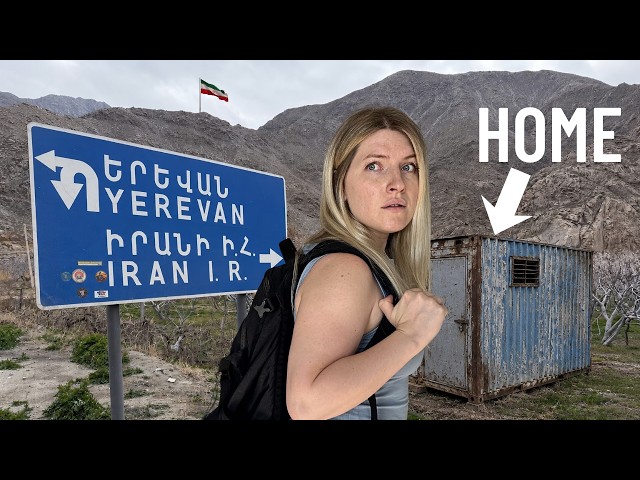 Overnight in a Shipping Container on the Iranian Border 🇮🇷