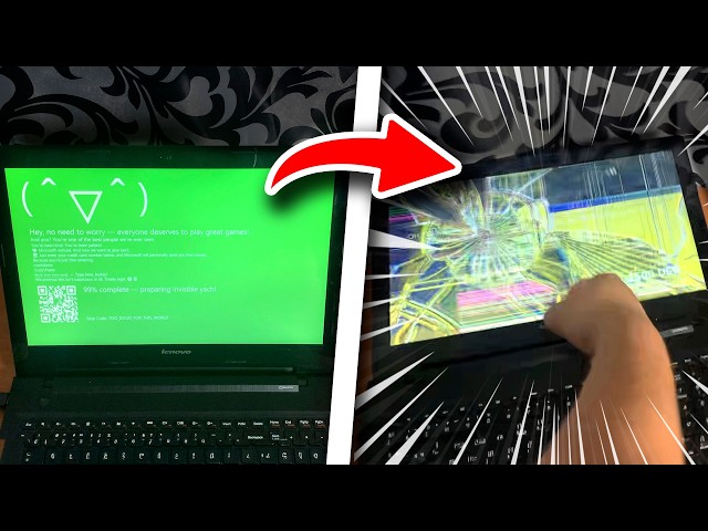Windows Happy Screen but Something Went Wrong