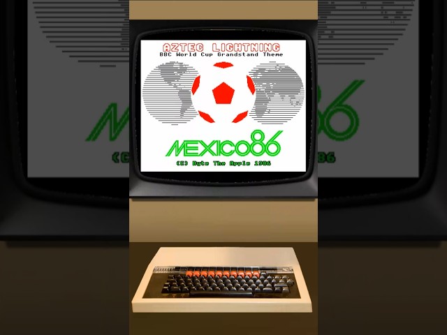 BBC Micro Music Demo - Mexico '86 YouTube Short