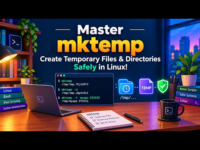 Master mktemp – Create Temporary Files & Directories Safely in Linux!