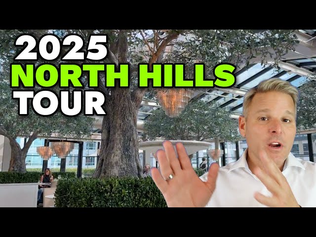 Tour of the NEW North Hills in Raleigh NC 2025