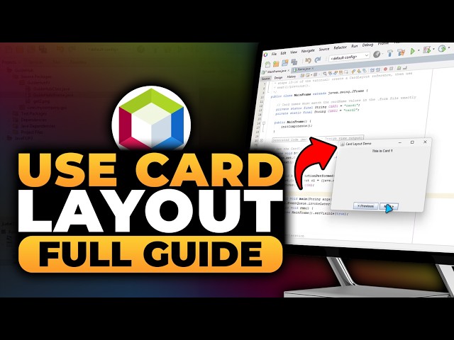How To Use Card Layout in NetBeans (𝟮𝟬𝟮𝟲) | BEST FULL GUIDE | NO Yapping, To The Point | FAST & EASY