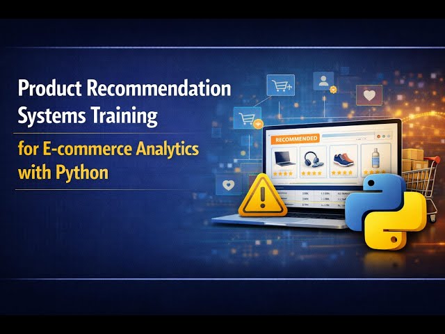 Product Recommendation Systems Training for E-commerce Analytics with Python