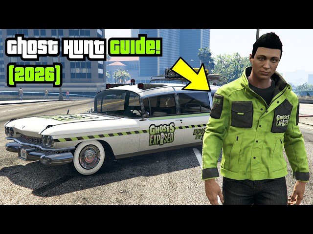 GTA 5 - NEW GHOST HUNT 2026 Event Guide | Unlock Ghost Exposed Jacket!