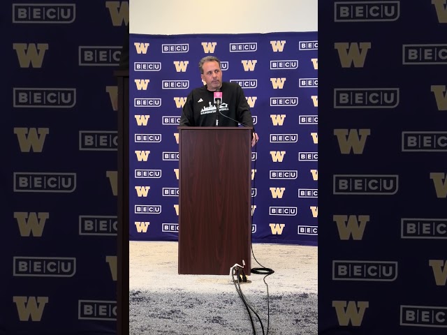 Jedd Fisch REVIEWS Washington Huskies loss to USC Trojans #godawgs #gohuskies #purplereign