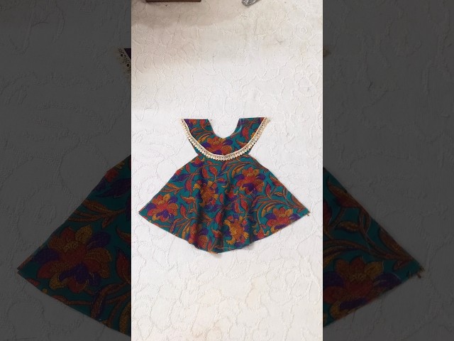 Beautiful Baby Frock Cutting and Stitching | Easy Tutorial