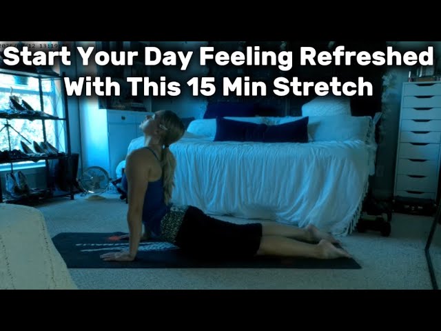 15 MIN Morning Stretch To Start Your Day Feeling Refreshed | No Equipment, Beginner Friendly